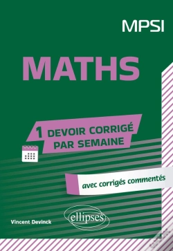 Capa do artigo Maths : Mpsi