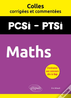 Capa do artigo Maths. Pcsi/Ptsi. Colles Corrigées Et Commentées