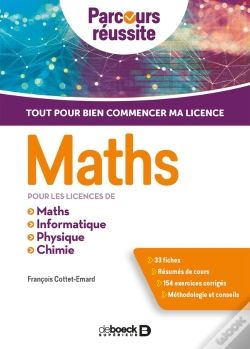 Capa do artigo Maths ; Pour Les Licences De Maths, Informatique, Physique, Chimie