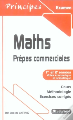 Capa do artigo Maths ; Prepas Commerciales ; 1re Rt 2e Annees, Voies Economique Et Scientifique