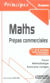 Capa do artigo Maths ; Prepas Commerciales ; 1re Rt 2e Annees, Voies Economique Et Scientifique