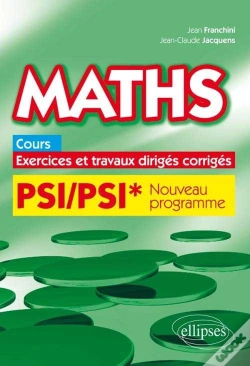 Capa do artigo Maths Resume De Cours Exercices Et Travaux Diriges Corriges Psi/Psi* Programme 2014