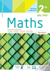 Capa do artigo Maths, Services ; 2de Bac Pro ; Cahier De L