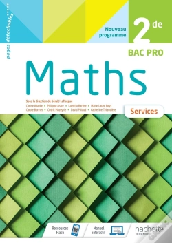 Capa do artigo Maths, Services ; 2de Bac Pro ; Cahier De L'Élève (Édition 2020)