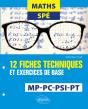 Maths Spé - 12 Fiches Techniques Et Exercices De Base - Mp, Pc, Psi Et Pt - Preview