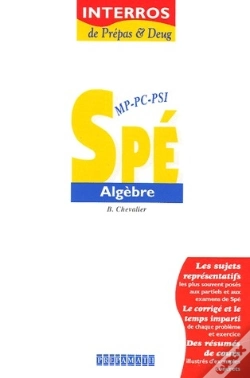 Capa do artigo Maths Spe ; Algebre Interros De Sup Spe