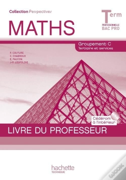 Capa do artigo Maths ; Terminale Pro Tertiaire Perspectives ; Livre Du Professeur Avec Cédérom Encarté