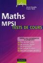 Maths ; Tests De Cours Mpsi ; Testez-Vous Et Progressez ! - Preview