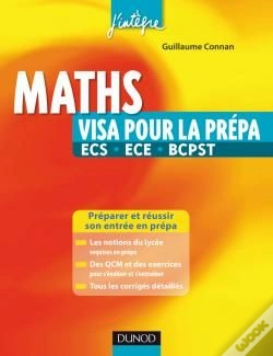 Capa do artigo Maths ; Visa Pour La Prépa Ecs, Ece, Bcpst