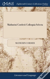 Capa do artigo Mathurini Corderii Colloquia Selecta