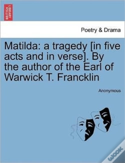 Capa do artigo Matilda: A Tragedy (In Five Acts And In