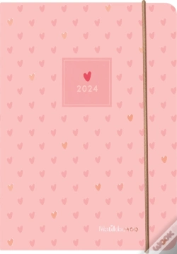 Capa do artigo Matilda Moo Pink Page-A-Day A6 Flex Diary 2024