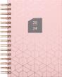 Matilda Myres Pink Page-A-Day A5 Diary 2024 - Preview