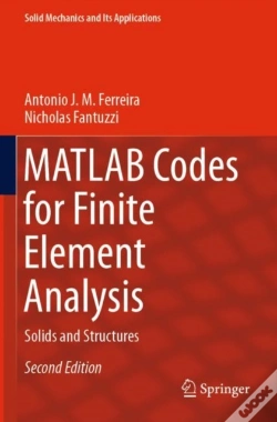Capa do artigo Matlab Codes For Finite Element Analysis