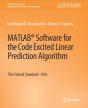 Matlabâ® Software For The Code Excited Linear Prediction Algorithm - Preview