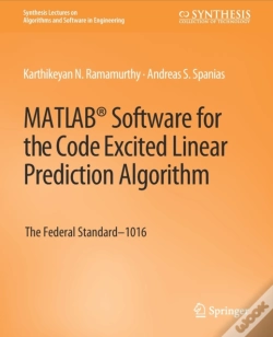 Capa do artigo Matlabâ® Software For The Code Excited Linear Prediction Algorithm