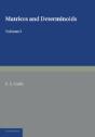 Matrices And Determinoids: Volume 1 - Preview