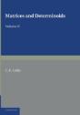 Matrices And Determinoids: Volume 2 - Preview