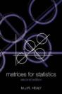 Matrices For Statistics - Preview
