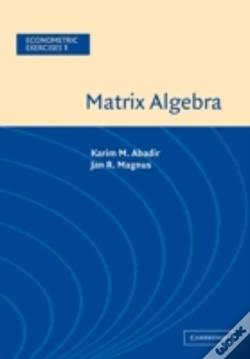 Capa do artigo Matrix Algebra