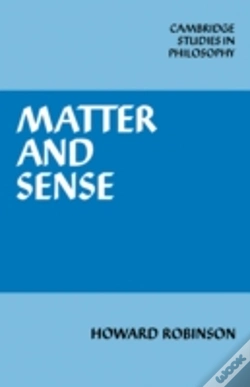 Capa do artigo Matter And Sense