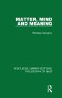 Matter, Mind And Meaning - Preview