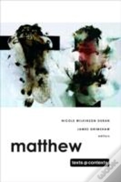 Capa do artigo Matthew