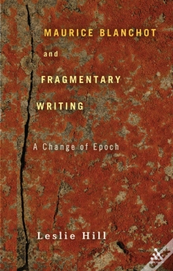 Capa do artigo Maurice Blanchot And Fragmentary Writing