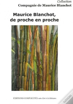 Capa do artigo Maurice Blanchot, De Proche En Proche