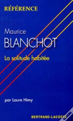 Capa do artigo Maurice Blanchot, La Solitude Habitee