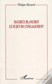 Capa do artigo Maurice Blanchot ; Le Sujet De L