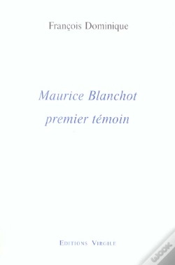 Capa do artigo Maurice Blanchot, Premier Temoin