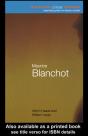 Maurice Blanchot - Preview