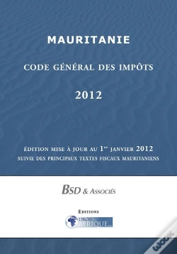 Capa do artigo Mauritanie, Code Des Impots 2012