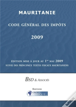 Capa do artigo Mauritanie ; Code Général Des Împots 2009