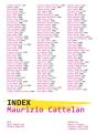 Maurizio Cattelan: Index - Preview