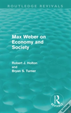 Capa do artigo Max Weber On Economy And Society (Routledge Revivals)