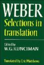 Max Weber: Selections In Translation - Preview