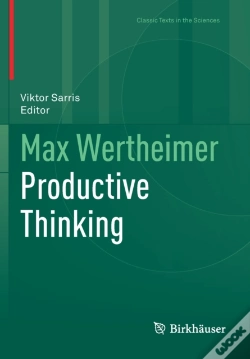 Capa do artigo Max Wertheimer Productive Thinking