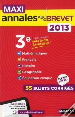 Capa do artigo Maxi Annales Brevet 2013