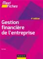 Maxi Fiches ; Gestion Financière De L'Entreprise (4e Édition) - Preview