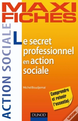 Capa do artigo Maxi Fiches : Le Secret Professionnel En Action Sociale