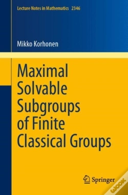 Capa do artigo Maximal Solvable Subgroups Of Finite Classical Groups