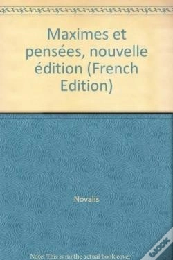 Capa do artigo Maximes Et Pensees