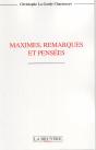 Maximes, Remarques Et Pensees - Preview