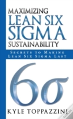 Capa do artigo Maximizing Lean Six Sigma Sustainability