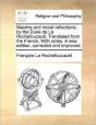 Maxims And Moral Reflections: By The Duk - Preview