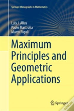Capa do artigo Maximum Principles And Geometric Applications