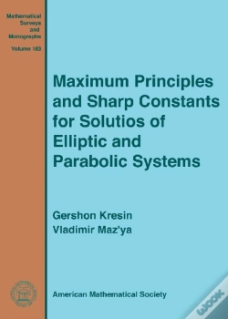 Capa do artigo Maximum Principles And Sharp Constants For Solutions Of Elliptic And Parabolic Systems