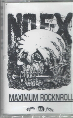 Capa do artigo Maximum Rocknroll - Cassete